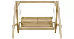 Leagan de gradina din lemn de pin tratat imagine