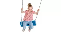 Leagan din cauciuc cu lant albastru imagine