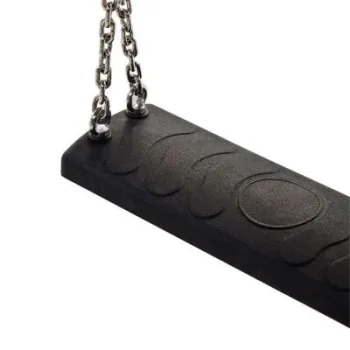 Leagan din cauciuc cu lant negru imagine