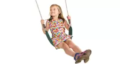 Leagan flexibil pentru copii Wraparound, Verde, cu franghie PP10 imagine