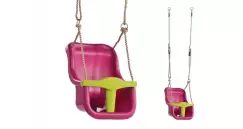 Leagan pentru copii Luxe PP mov - verde imagine