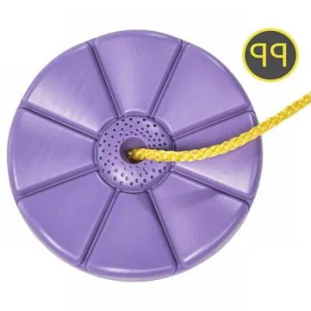 Leagan rotund din plastic PP lila imagine