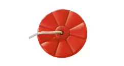 Leagan rotund din plastic PP rosu imagine