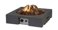 Masa cocon 60cm - Blat de masa patrat gri imagine