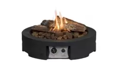 Masa cocon 60cm - Blat de masa rotund negru imagine