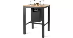 Masa de bar Happy Cocooning,patrata imagine