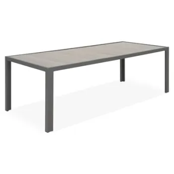 Masa dining WARDELL lungime 220 latime 100 inaltime 75 antracit cu gri imagine