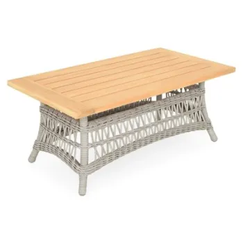 Masuta cafea MACKINAC lungime 110 latime 60 inaltime 46 gri cu natur imagine