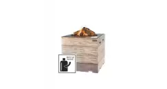 Nice&Nasty - Masa cocon patrata cu arzator negru imagine