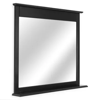 Oglinda BASTLE lungime 95 latime 85 negru mat imagine
