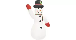 Om de zapada gonflabil pentru Craciun cu LED-uri, 455 cm imagine