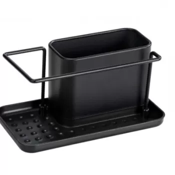 Organizator pentru chiuveta din otel inoxidabil Wenko Black Outdoor Kitchen Orio 55078100 imagine