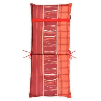 Perna scaun LINES BRICK lungime 100 latime 50 inaltime 5 rosu imagine