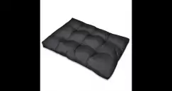 Perna sezut tapitata 120 x 80 x 10 cm, gri imagine