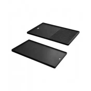 Plita din fonta cu 2 fete neteda si grill pentru gratare Enders Hyde 4 si 6 7990 imagine