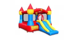 Saltea gonflabila castel albastru imagine