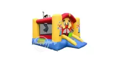 Saltea gonflabila clovn cu tobogan imagine