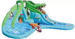 Saltea gonflabila Crocodil cu tobogane cu apa imagine
