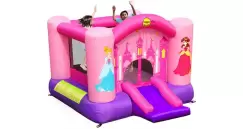 Saltea gonflabila cu tobogan Printese, 225 x 225 x 175 cm imagine