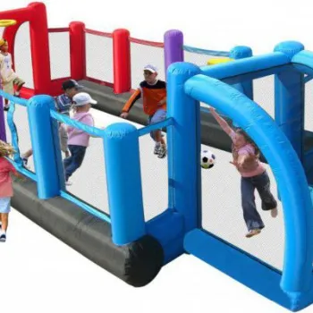 Saltea gonflabila teren de fotbal imagine