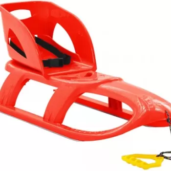 Sanie cu scaun polipropilena,rosu imagine
