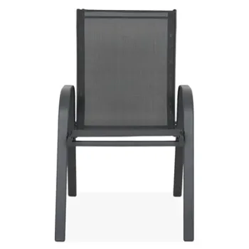 Scaun BASIC lungime 54 latime 73.5 inaltime 90.5 antracit cu gri  imagine