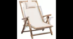 Scaun de terasa din bambus imagine