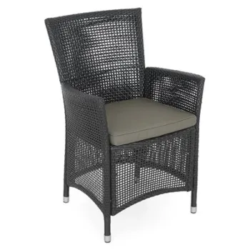 Scaun SAVANA lungime 67 latime 59 inaltime 91 negru cu gri imagine