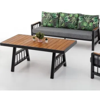 Set mobilier de gradina Babil, canapea, masuta si fotolii imagine