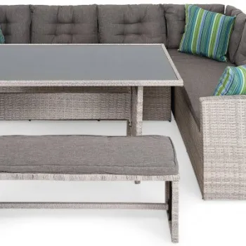 Set mobilier Laguna gradina/terasa, 2 canapele, masa si taburet imagine