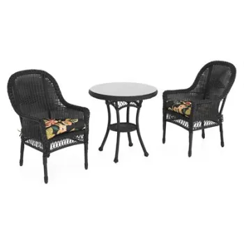Set mobilier terasa si gradina SUSAN cu 2 scaune si masa rotunda, 2 locuri imagine