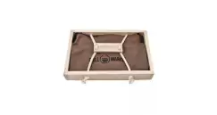 Set sort pentru gratar 77x68 cm din material textil premium in cutie de lemn tip cadou Grill Market imagine