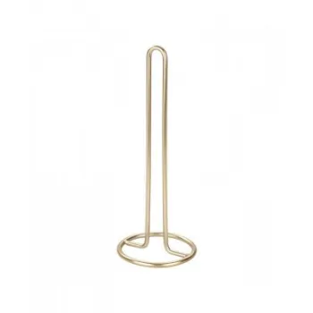 Suport prosoape de bucatarie Wenko Gina 32,5 cm inaltime diametru 12,5 cm auriu mat 53249100 imagine