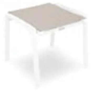 Taburet COSMO lungime 54 latime 54 inaltime 46.5 alb latte imagine