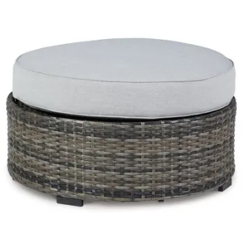 Taburet RONDINO inaltime 45 diametru 87.5 mix gri cu gri imagine