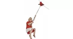 Tiroliana copii cu leagan rotund KBT imagine