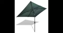 Umbrela de soare dreptunghiulara 200 x 300 cm, Verde imagine