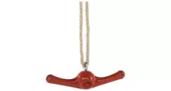 Ventolino KBT- invartitor, trapez sau leagan pentru spatii de joaca si alpinism,rosu imagine