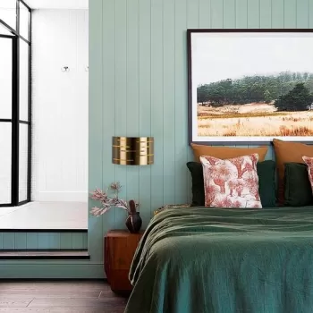 Aplica de perete, 629 - A, Opviq, 30 x 10 x 22 cm, 1 x E27, 40W, aramiu antic imagine