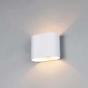 Aplica de perete Alani, TRIO, 15x12 cm, 5W, 1x G9, metal, alb mat imagine