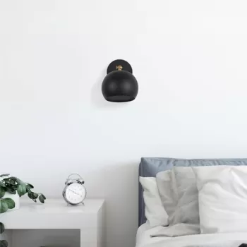 Aplica de perete, Alby, 527ABY3187, Metal, Negru imagine