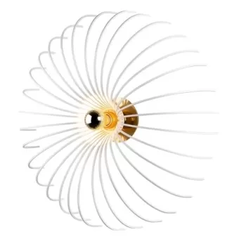 Aplica de perete Aspendos N-644, Noor, 16 x 56 cm, 1 x E27, 100W, alb imagine