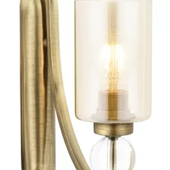 Aplica de perete, Avonni, 683AVN2202, Metal, Maro antichizat imagine