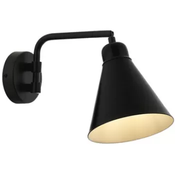 Aplica de perete, Avonni, 683AVN2210, Metal, Negru imagine