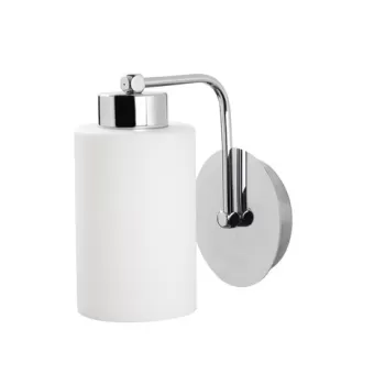 Aplica de perete Balcova N-340, Noor, 19 x 19 cm, 1 x E27, 100W, argintiu imagine