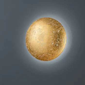 Aplica de perete Chiros, TRIO, 6.5x22 cm, 8W, 1x SMD, metal, auriu imagine