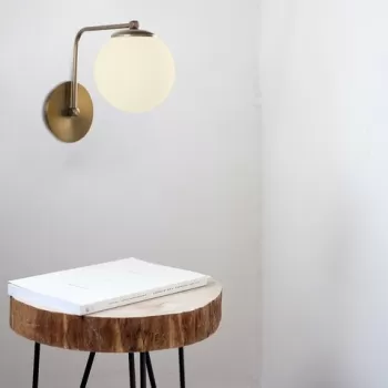 Aplica de perete, Daisy - 146-A, Sheen, 15 x 26 x 22 cm, 1 x E27, 40W, auriu imagine