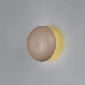 Aplica de perete Davey, RL, 8.4x15.5 cm, 1.5W, 1x SMD, metal, bej imagine