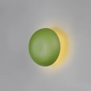 Aplica de perete Davey, RL, 8.4x15.5 cm, 1.5W, 1x SMD, metal, verde imagine