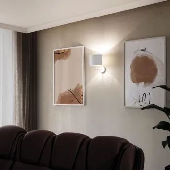 Aplica de perete ELTAP, Vespillo, 26x18x24 cm, 1xE27, 15W, otel/PVC, alb imagine